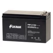 Baterie - FUKAWA FW 7, 2-12 F2U (12V/7, 2 Ah - Faston 250), konektor - 6.3mm, životnost 5let