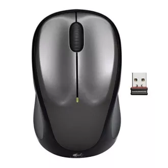 Logitech Bezdrátová myš M235, Kompaktní, šedá Logitech Bezdrátová myš M235, Kompaktní, šedá