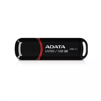 ADATA Flash Disk 128GB UV150, USB 3.1 Dash Drive (R:90/W:20 MB/s) černá