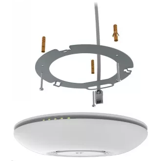 MikroTik cAP, 2dBi Dual-Chain, 650MHz CPU, 64MB RAM, 1x LAN, 2.4GHz Wi-Fi, 802.11b/g/n, vč. L4 licence