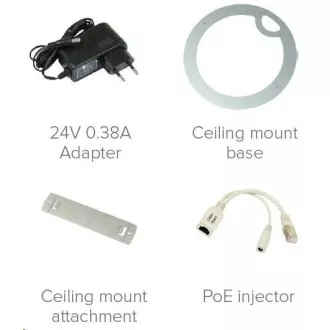 MikroTik cAP, 2dBi Dual-Chain, 650MHz CPU, 64MB RAM, 1x LAN, 2.4GHz Wi-Fi, 802.11b/g/n, vč. L4 licence