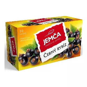 Čaj Jemča černý rybíz 20x2g
