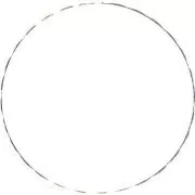 Eurolamp Závěsné kroužky, 45 LED diod, 30 cm