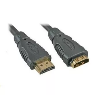 PREMIUMCORD Kabel prodlužovací HDMI - HDMI 3m, zlacené konektory PREMIUMCORD Kabel prodlužovací HDMI - HDMI 3m, zlacené konektory