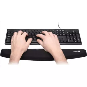 CONNECT IT zápěstní opěrka před klávesnici (paměťová pěna) CONNECT IT zápěstní opěrka před klávesnici (paměťová pěna)