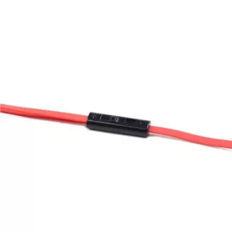 GEMBIRD sluchátka s mikrofonem MHS-EP-OPO pro MP3, plochý kabel, černá GEMBIRD sluchátka s mikrofonem MHS-EP-OPO pro MP3, plochý kabel, černá
