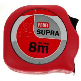 Metr svinovací 8m/25mm červený na kartě Metr svinovací 8m/25mm červený na kartě
