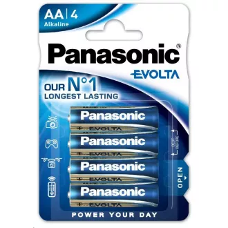 PANASONIC Alkalické baterie EVOLTA Platinum LR6EGE/4BP AA 1, 5V (Blistr 4ks) PANASONIC Alkalické baterie EVOLTA Platinum LR6EGE/4BP AA 1, 5V (Blistr 4ks)