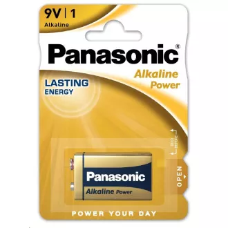 PANASONIC Alkalické baterie Alkaline Power 6LF22APB/1BP 9V (Blistr 1ks) PANASONIC Alkalické baterie Alkaline Power 6LF22APB/1BP 9V (Blistr 1ks)