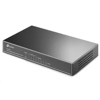 TP-Link switch TL-SF1008P (8x100Mb/s, 4xPoE+, 66W, fanless)
