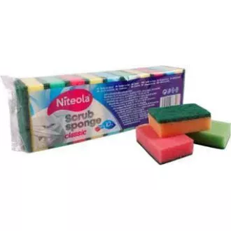 Houbičky na nádobí 10ks Niteola Classic Houbičky na nádobí 10ks Niteola Classic