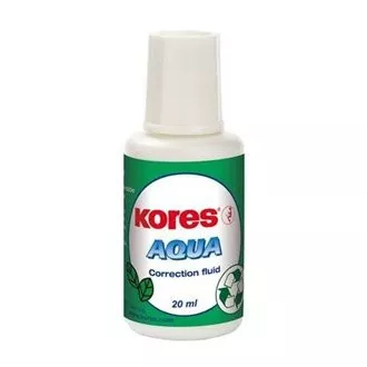Korektor lak se štětečkem Kores Aqua 20ml Korektor lak se štětečkem Kores Aqua 20ml