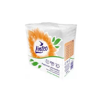 Ubrousky papírové Linteo 30x30cm bílé 100ks 40192 Ubrousky papírové Linteo 30x30cm bílé 100ks 40192