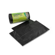 Sáčky na odpad HDPE 60x70cm 60L 10mic černé 50ks v roli