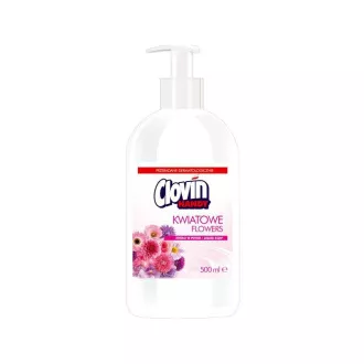 Mýdlo tekuté Clovin Handy antibakterial Flower 500ml Mýdlo tekuté Clovin Handy antibakterial Flower 500ml