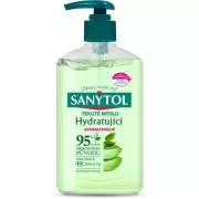 Mýdlo tekuté Sanytol hydratující aloe a zelený čaj 250ml