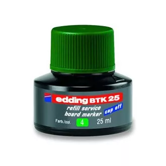 Inkoust Edding BTK25 zelený 25ml do popisovačů na tabule Inkoust Edding BTK25 zelený 25ml do popisovačů na tabule