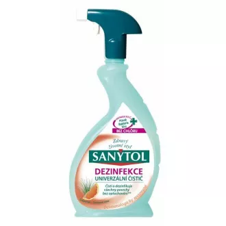 Dezinfekce univerzal Sanytol grep a citrónová tráva 500ml