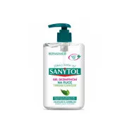Dezinfekce rukou gel Sanytol zelený čaj 250ml