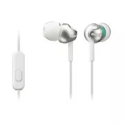 SONY stereo sluchátka MDR-EX110AP, bílá