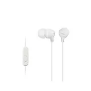 SONY stereo sluchátka MDR-EX15AP, bílá