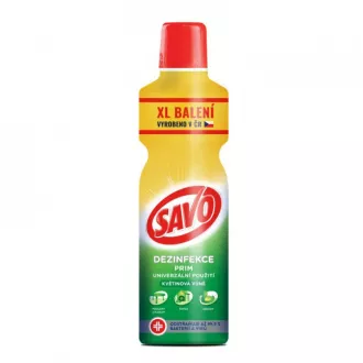 Dezinfekce Savo Prim květinová vůně 1,2L Dezinfekce Savo Prim květinová vůně 1,2L