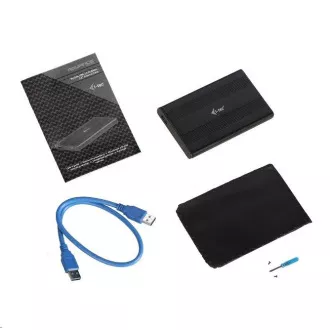 i-tec USB 3.0 MySafe AluBasic Advance rámeček na externí pevný disk 6.4 cm / 2.5" pro SATA I/II/III HDD SSD, hliníková k i-tec USB 3.0 MySafe AluBasic Advance rámeček na externí pevný disk 6.4 cm / 2.5" pro SATA I/II/III HDD SSD, hliníková k