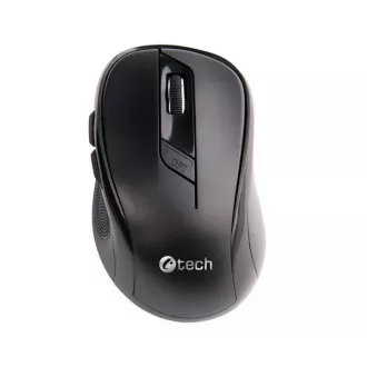 C-TECH myš WLM-02, černá, bezdrátová, 1600DPI, 6 tlačítek, USB nano receiver C-TECH myš WLM-02, černá, bezdrátová, 1600DPI, 6 tlačítek, USB nano receiver