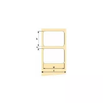 OEM samolepicí etikety 100mm x 150mm, bílý papír, cena za 500 ks OEM samolepicí etikety 100mm x 150mm, bílý papír, cena za 500 ks