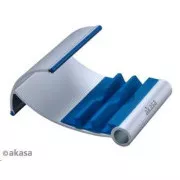 AKASA stojánek na tablet AK-NC054-BL, hliníkový, modrý