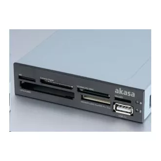 AKASA čtečka karet AK-ICR-07 do 3.5", 6-slotová, interní, 1x USB 2.0 AKASA čtečka karet AK-ICR-07 do 3.5", 6-slotová, interní, 1x USB 2.0