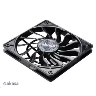 AKASA ventilátor Slimfan, 120 x 15mm, kluzné ložisko, pro HTPC systémy, PWM 4pin AKASA ventilátor Slimfan, 120 x 15mm, kluzné ložisko, pro HTPC systémy, PWM 4pin