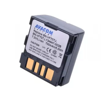 AVACOM JVC BN-VF707, 707U Li-Ion 7.2V 710mAh 5.1Wh AVACOM JVC BN-VF707, 707U Li-Ion 7.2V 710mAh 5.1Wh