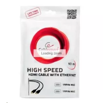 GEMBIRD Kabel HDMI - HDMI 15m (v1.4, M/M, zlacené kontakty, stíněný, Premium quality shield) GEMBIRD Kabel HDMI - HDMI 15m (v1.4, M/M, zlacené kontakty, stíněný, Premium quality shield)