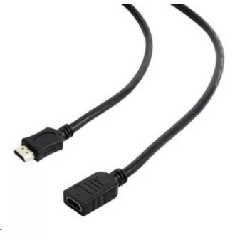 GEMBIRD Kabel prodlužovací HDMI - HDMI 1, 8m (zlacené konektory, stíněný)