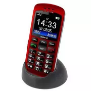 Aligator A670 Senior, červená + nabíjecí stojánek