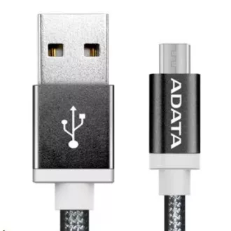 ADATA Micro USB kabel - USB A 2.0, 100cm, černý ADATA Micro USB kabel - USB A 2.0, 100cm, černý
