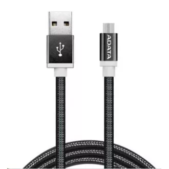 ADATA Micro USB kabel - USB A 2.0, 100cm, černý ADATA Micro USB kabel - USB A 2.0, 100cm, černý
