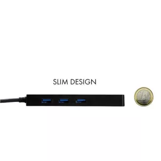 i-tec USB 3.0 Slim HUB 3 Port + Gigabit Ethernet Adapter i-tec USB 3.0 Slim HUB 3 Port + Gigabit Ethernet Adapter