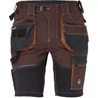 DAYBORO šortky tm.hnědá 64 DAYBORO šortky tm.hnědá 64
