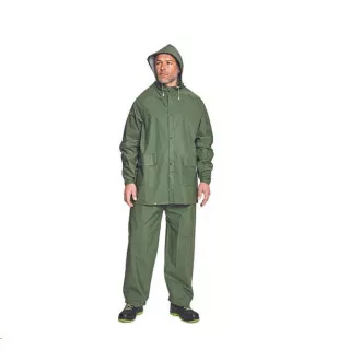 HYDRA oblek do deště PVC zelená 2XL