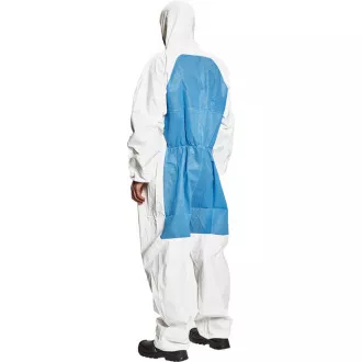 CHEMSAFE COOL overal bílá/modrá 3XL