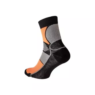 KNOXFIELD BASIC ponožky černá/červ 43/44 KNOXFIELD BASIC ponožky černá/červ 43/44