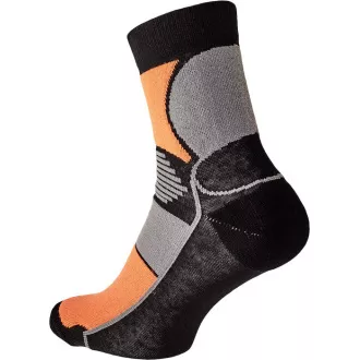 KNOXFIELD BASIC ponožky černá/červ 43/44 KNOXFIELD BASIC ponožky černá/červ 43/44