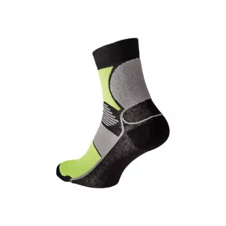 KNOXFIELD BASIC ponožky černá/oran 43/44 KNOXFIELD BASIC ponožky černá/oran 43/44