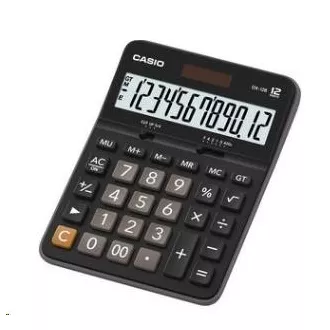 CASIO kalkulačka DX 12 B, černá, stolní, dvanáctimístná