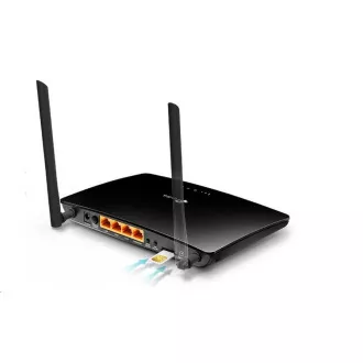TP-Link TL-MR6400 WiFi4 router (N300, 4G LTE, 2, 4GHz, 3x100Mb/s LAN, 1x100Mb/s LAN/WAN, 1xmicroSIM)