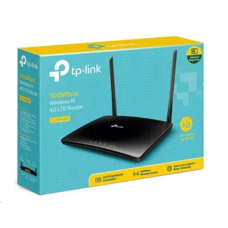 TP-Link TL-MR6400 WiFi4 router (N300, 4G LTE, 2, 4GHz, 3x100Mb/s LAN, 1x100Mb/s LAN/WAN, 1xmicroSIM)
