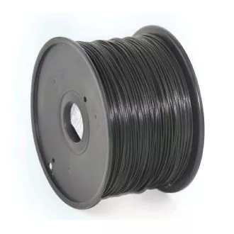 GEMBIRD Tisková struna (filament) PLA, 1, 75mm, 1kg, černá GEMBIRD Tisková struna (filament) PLA, 1, 75mm, 1kg, černá