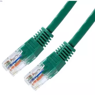 Patch kabel Cat5E, UTP - 10m, zelený Patch kabel Cat5E, UTP - 10m, zelený